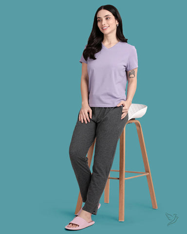 Solid Night Pant - Charcoal Grey