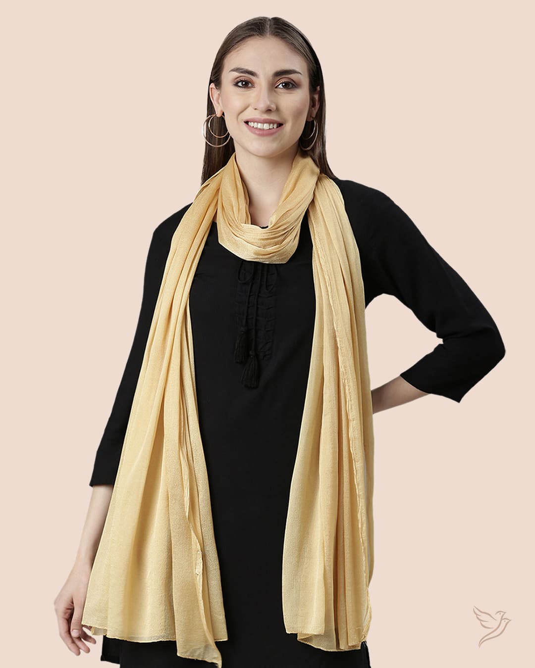 Gold Mine Women Shimmer Shawl