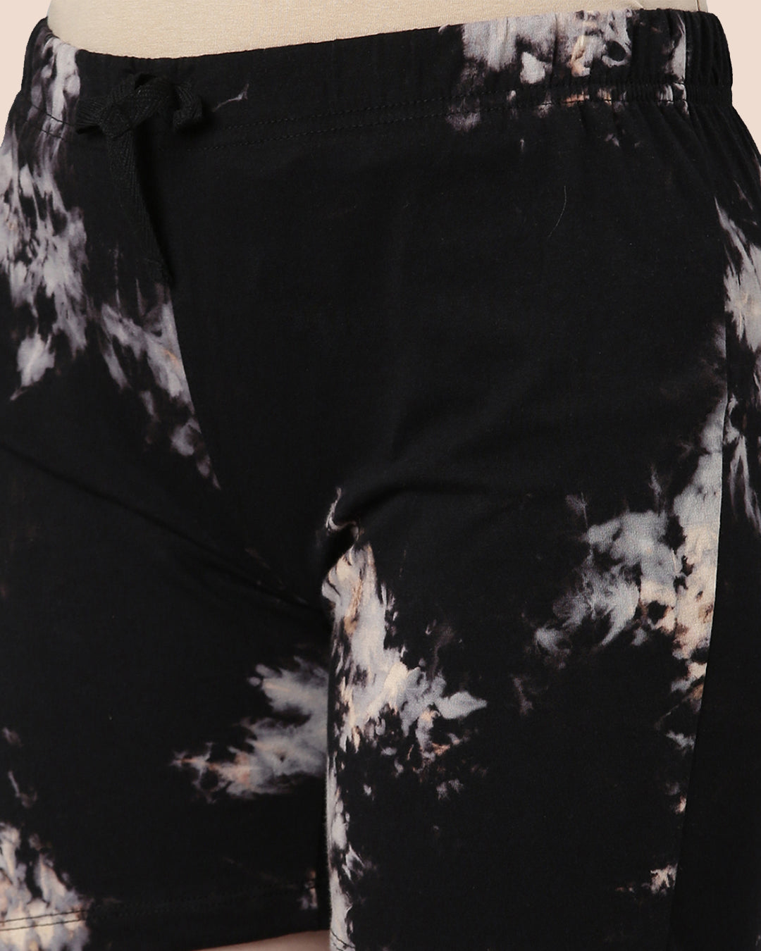 Black Loungewear Short for Women