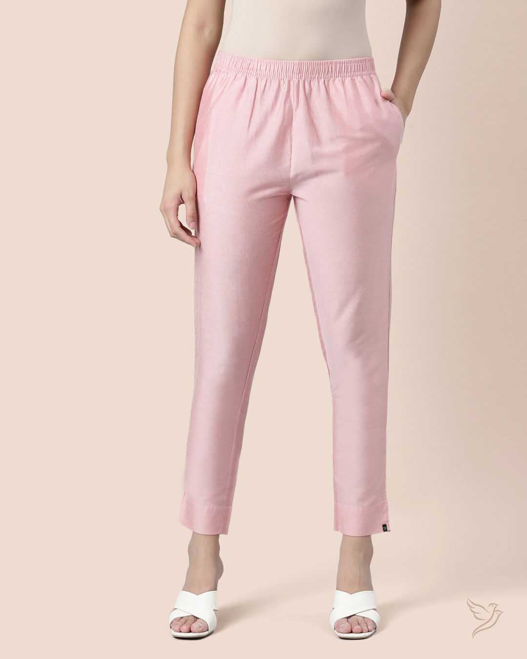 Pink Smoothie Women Metallic Straight Pant
