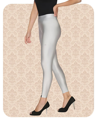 Shimmer Legging - Silver Coin