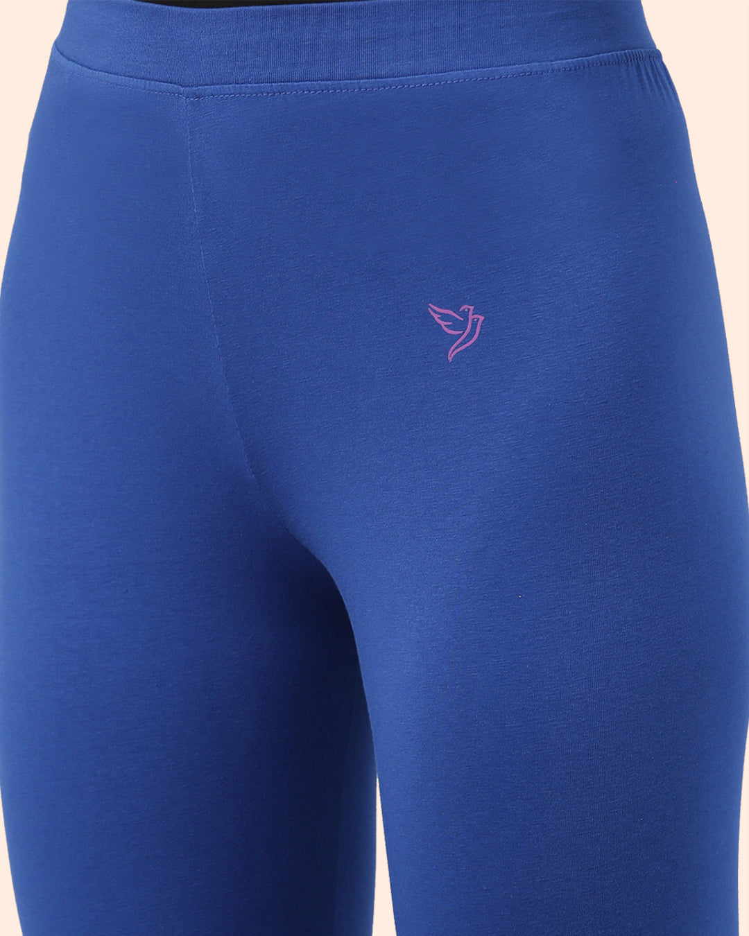 Comfortable Blue Chip Cotton Churidar Legging