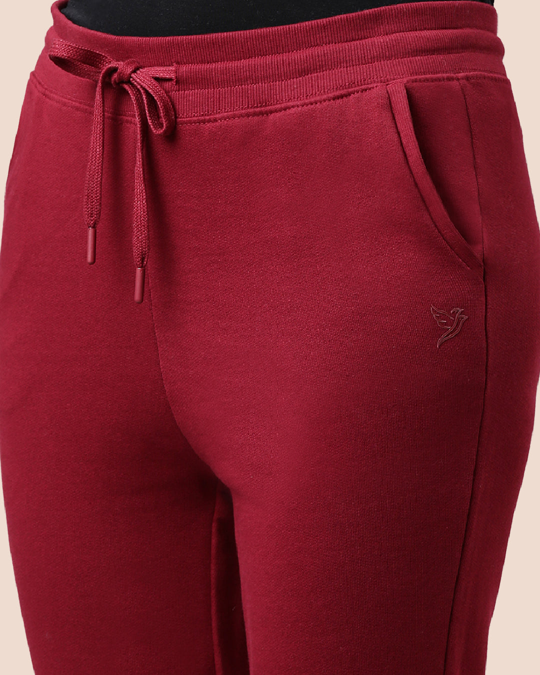 Comfortable Maroon Women Jogger