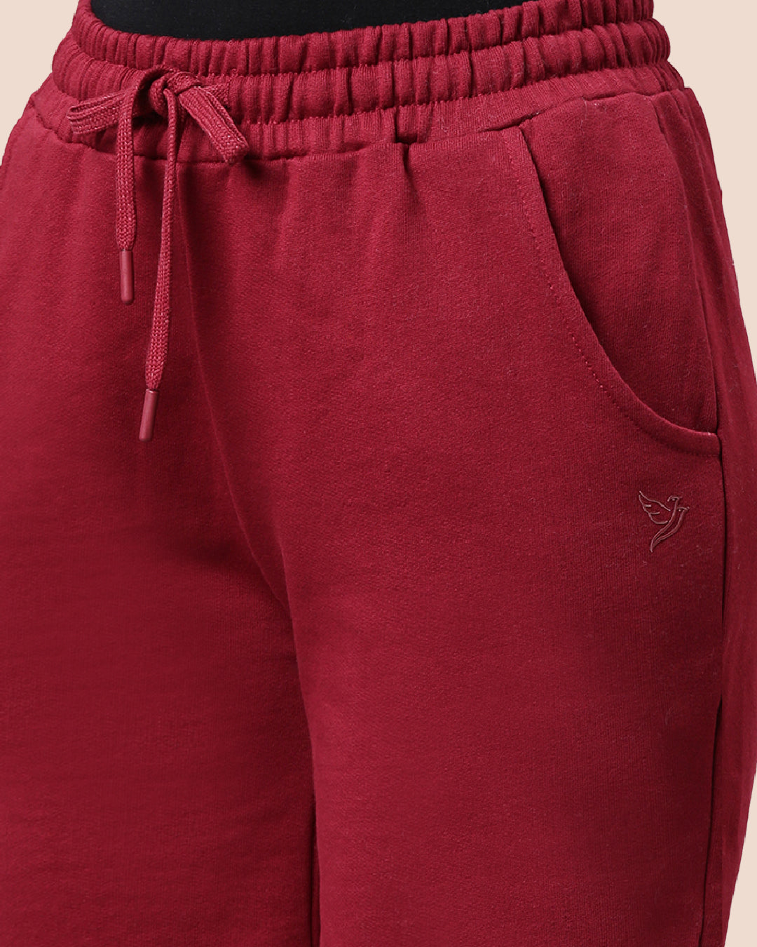 Comfortable Maroon Women Shorts