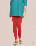 Cotton Ankle Legging - Lip Stick