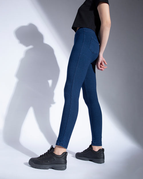 Twin Birds Blue Moon Flexi Indigo Jegging 