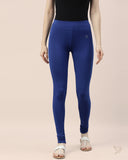 Cotton Churidar Legging - Bay Breeze