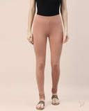 Cotton Churidar Legging - Cinnamon