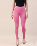 Cotton Churidar Legging - Pure Magenta