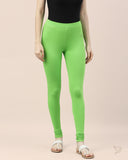 Cotton Churidar Legging - Chloro Phyll