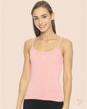 Sleek Spaghetti Cami With Adjuster - Rosy Lips