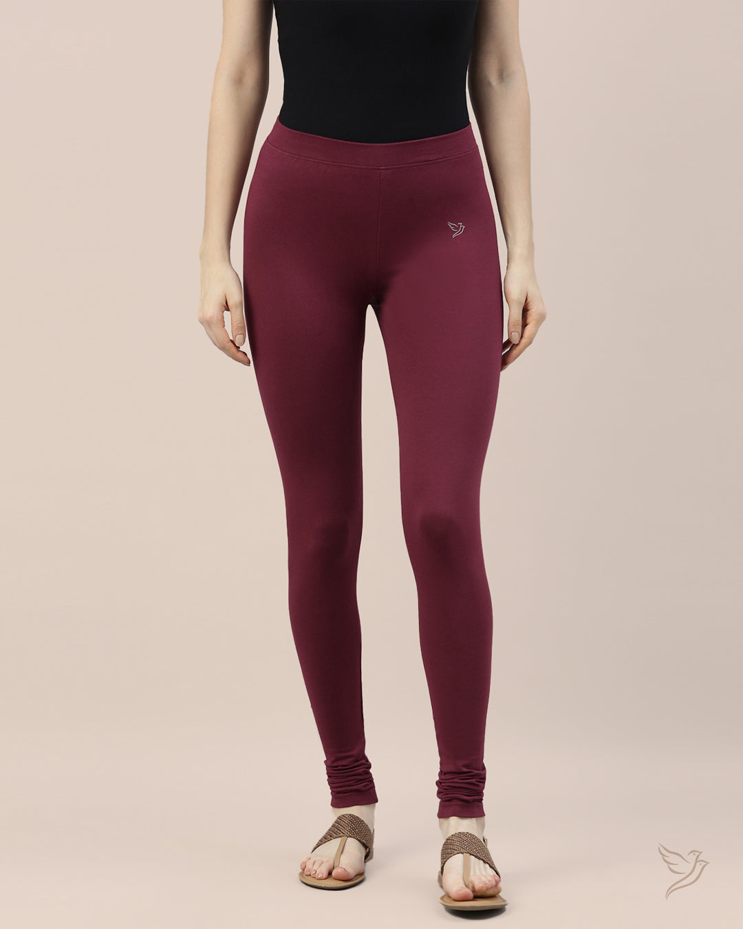 Grape Vine Cotton Churidar Legging