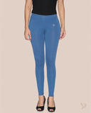 Cotton Ankle Legging - Blue Heaven