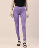 Cotton Churidar Legging - Orchid Lilac