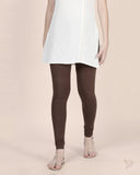 Cotton Churidar Legging - Mocha Bean