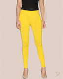 Cotton Ankle Legging - Alphonso Squash