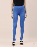 Cotton Churidar Legging - Royal Blue