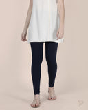 Cotton Churidar Legging - Navy Classic