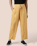 Viscose Kurti Pant - Caramel Custard