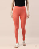 Cotton Churidar Legging - Rasp Berry