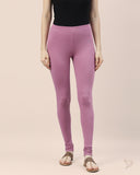 Cotton Churidar Legging - Wild Rose