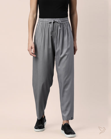 Viscose Kurti Pant - Anthrazite Grey