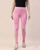 Cotton Churidar Legging - Cotton Candy
