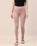 Cotton Churidar Legging - Rose Gold