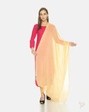 Matching Shawl - Caramel Custard