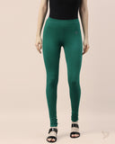 Cotton Churidar Legging - New Leaf