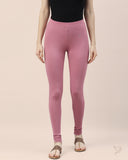 Cotton Churidar Legging - Pink Punch