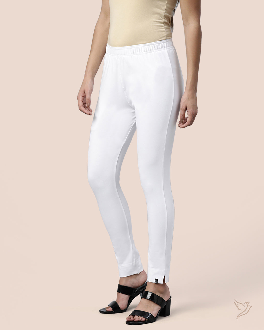 White Sleek Kurti Pant for Women