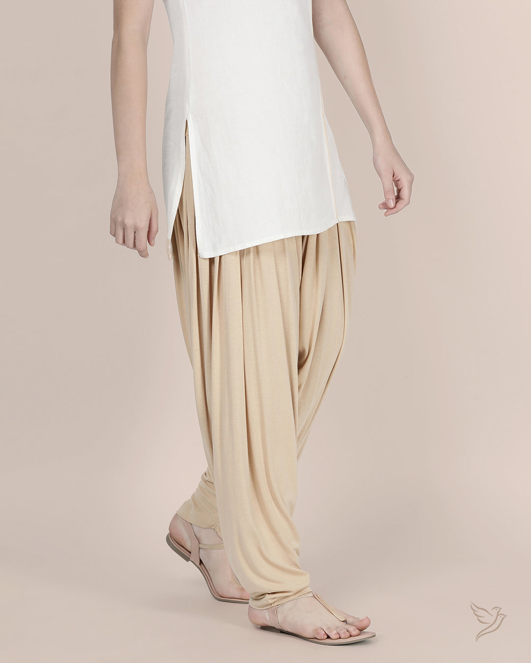 Sugar Cookie Patiala Pant for College Girls