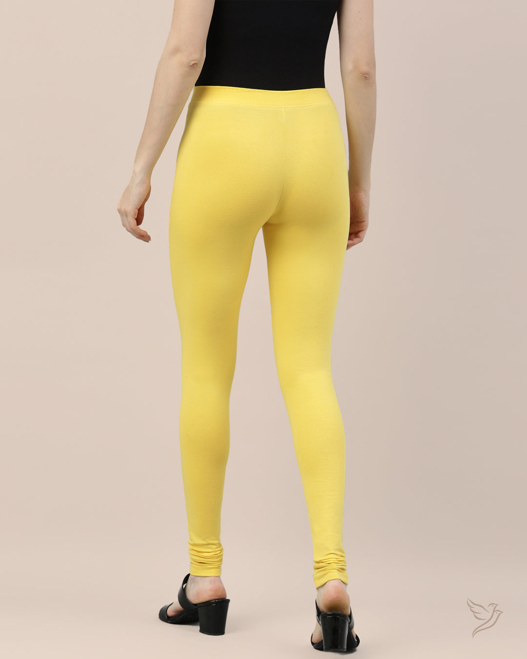 Stylish Mari Gold Cotton Churidar Legging