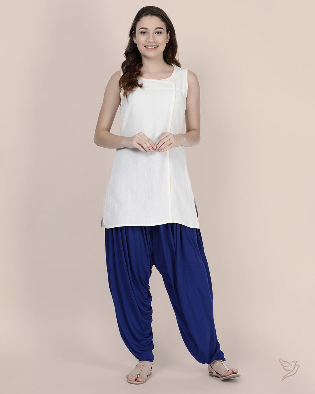 Luxury Ink Blue Women Patiala Pant