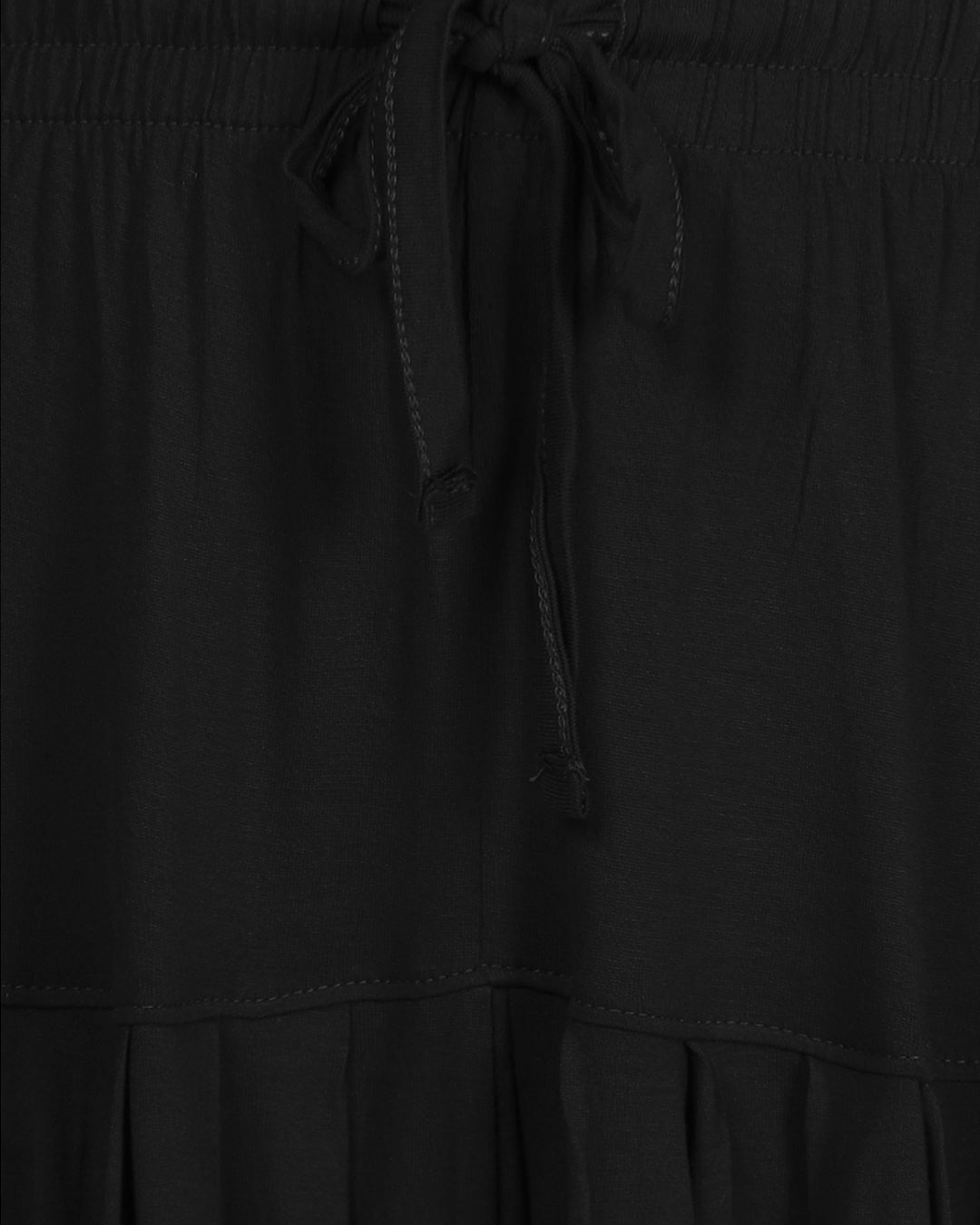 Comfortable Carbon Black Women Patiala Pant