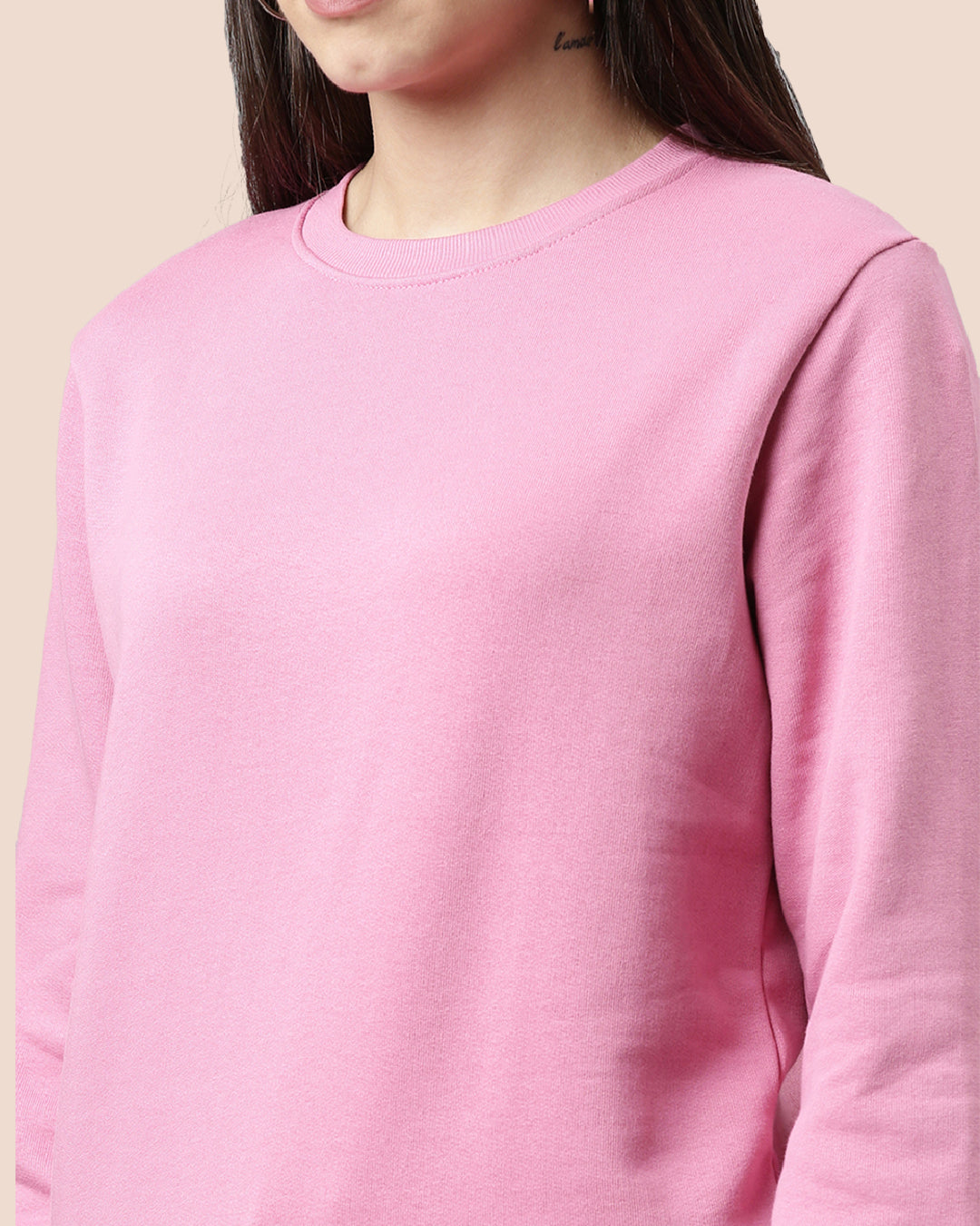 Dark Pink Sweat Shirt for Women