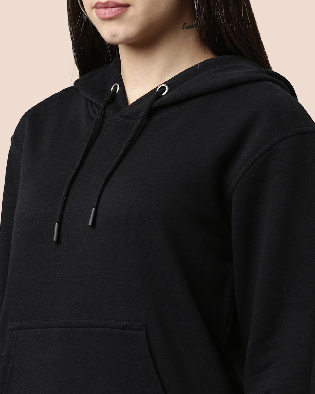 Black Hoodie for Women